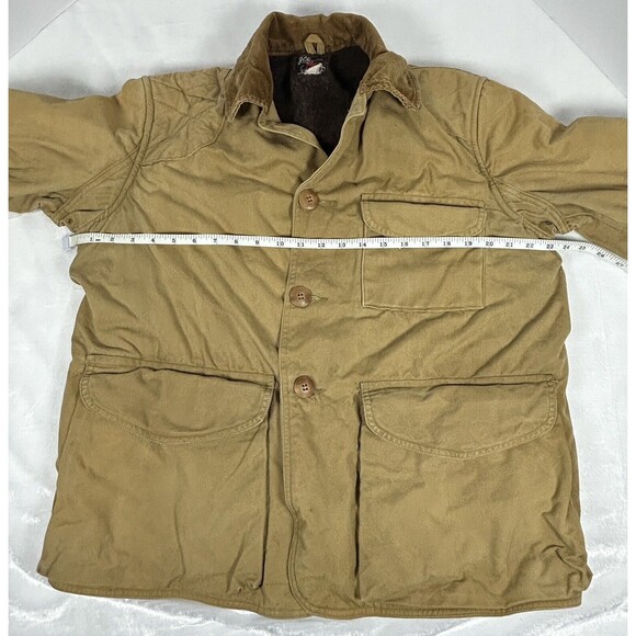 Vintage JC Higgins Sears and Roebucks Lined Duck Hunting Field Jacket Men’s L? - Picture 8 of 8